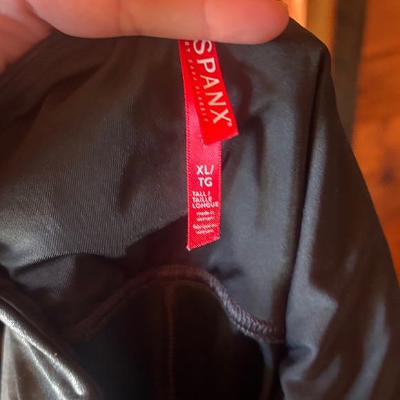 SPANX Classic Faux leather leggings - Picture 1 of 2